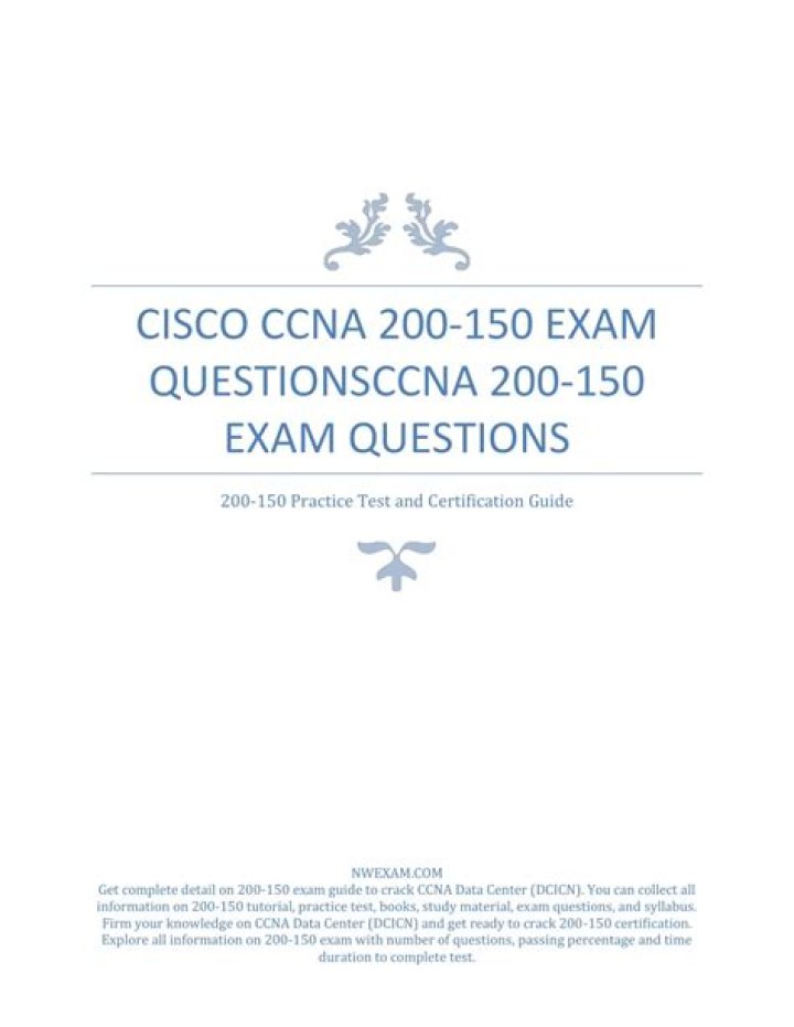 200-150 Exam Questions PDF: Practice & Prep