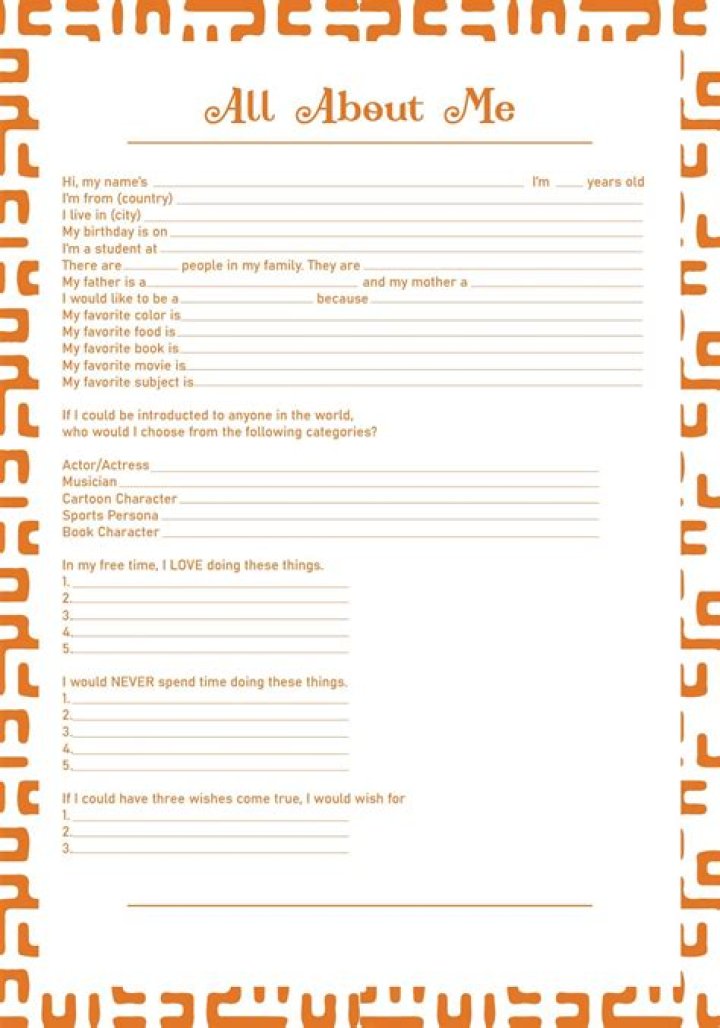 200 Questions About Me PDF: Know Me Like Never Before
