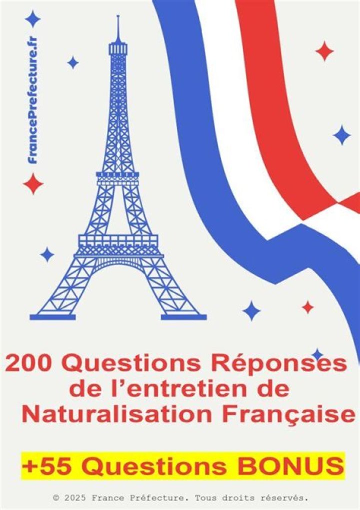200 Questions for French Naturalisation Entretien – PDF Guide