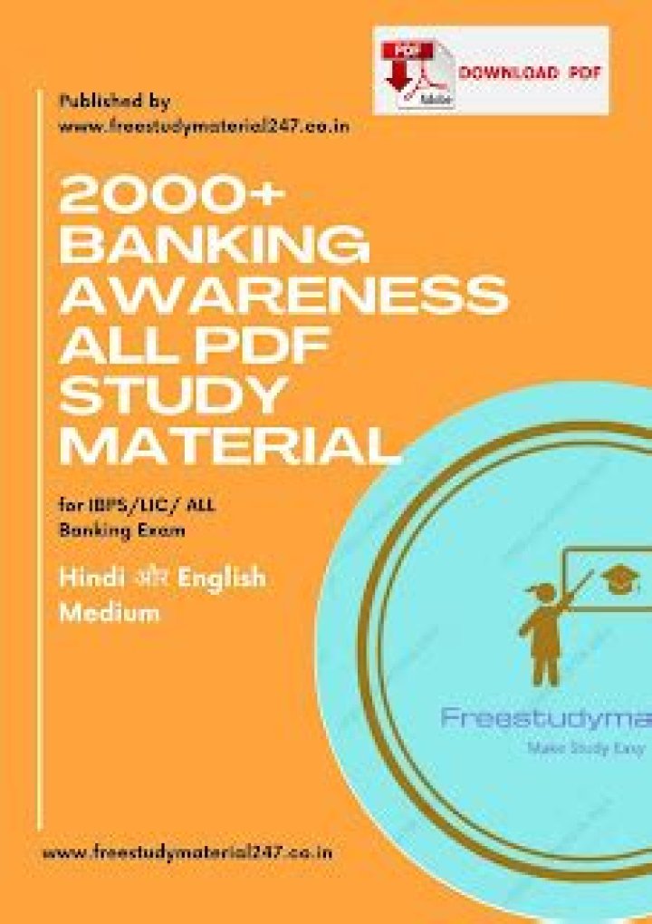 2000 Banking Awareness Questions PDF: Essential Trivia for Financial Literacy