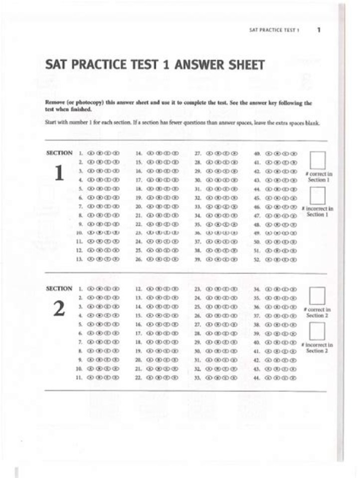 2003 SAT Test PDF: Official Scoring Guide & Practice Questions