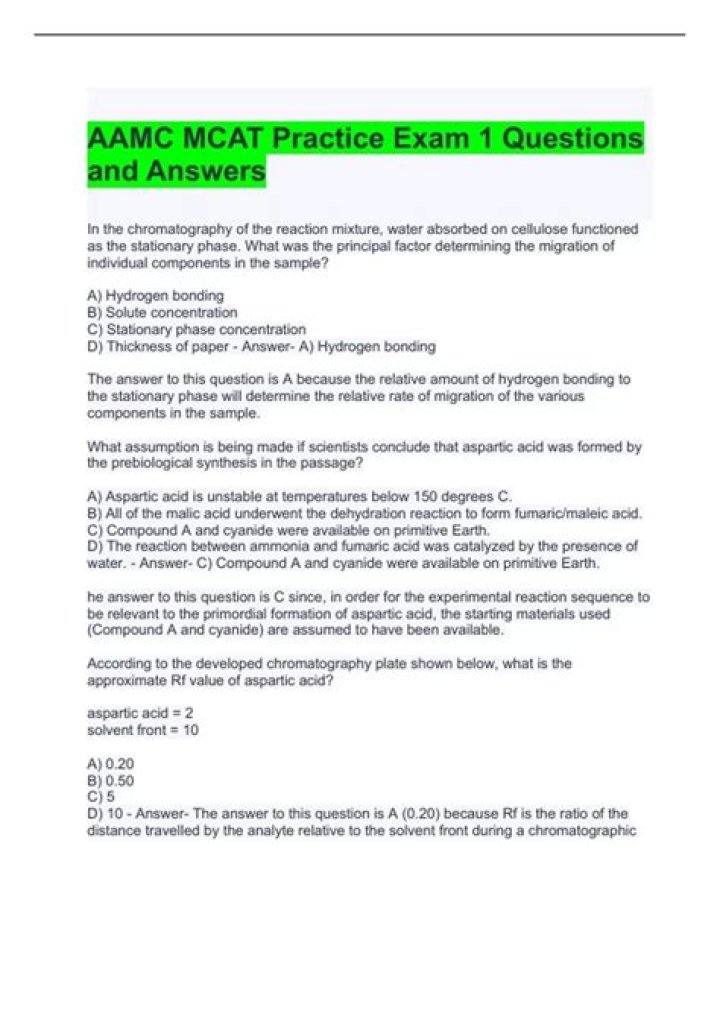 2015 AAMC Practice Test PDF – Official Prep Exam for Med School Admissions