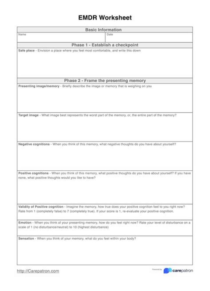 2017 EMDRIA Conference Worksheets PDF – Free Download