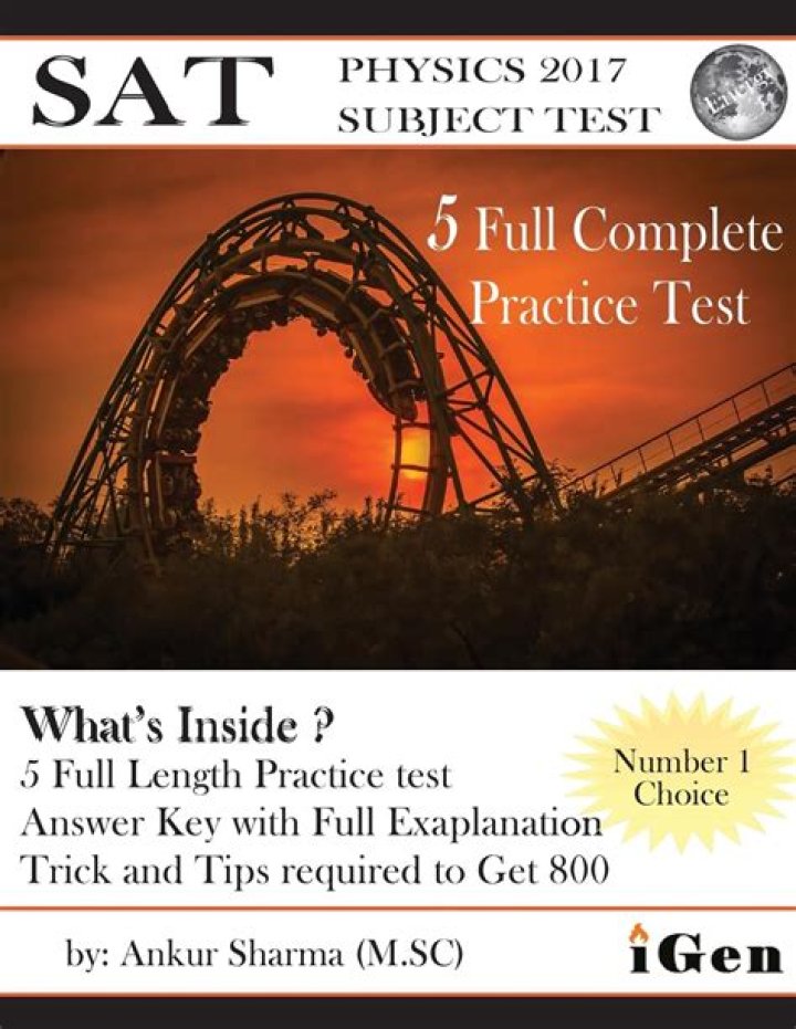 2017 SAT Physics Test PDF – Free Download on Domain 10