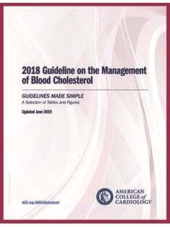 2018 Cholesterol Management Guidelines: Essential PDF for Patient Care