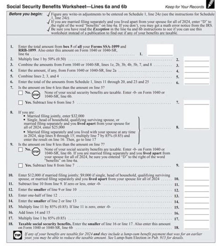 2018 Social Security Benefits Worksheet PDF for Easy Claims