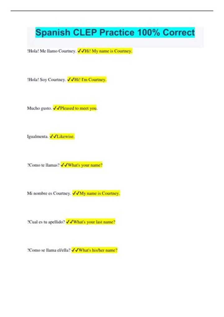 202 Level Intermediate Spanish Practice Test PDF for Exam Readiness
