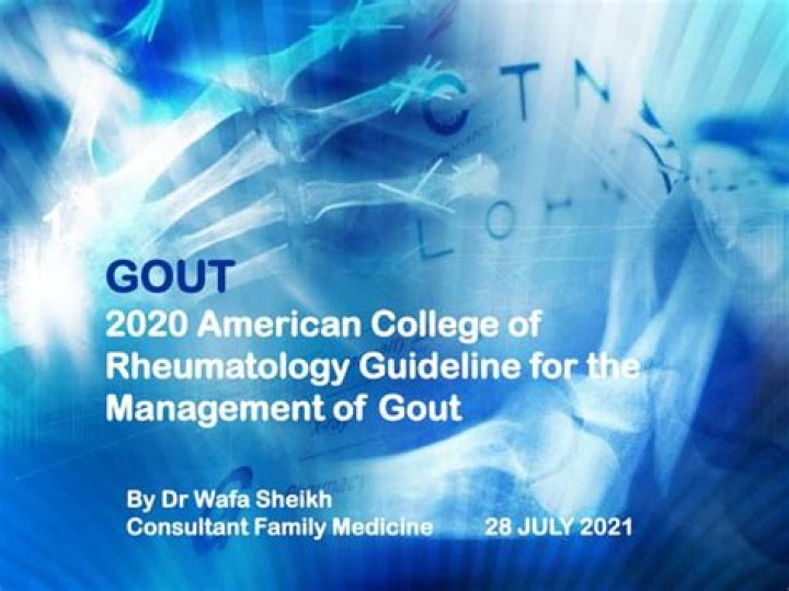 2020 ACR Guideline for Gout Management: Essential PDF Clinical Guide