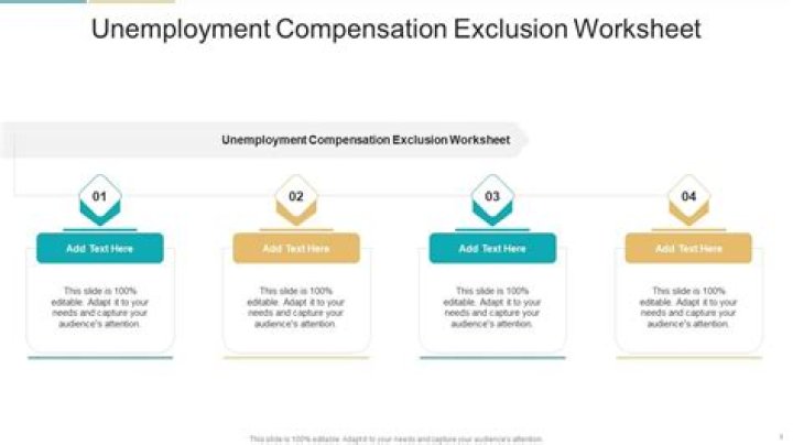 2020 Unemployment Compensation Exclusion Worksheet PDF: Complete Guide