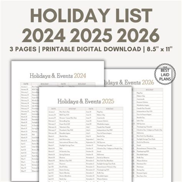 2022 Holiday List PDF: Complete Guide & Checklist