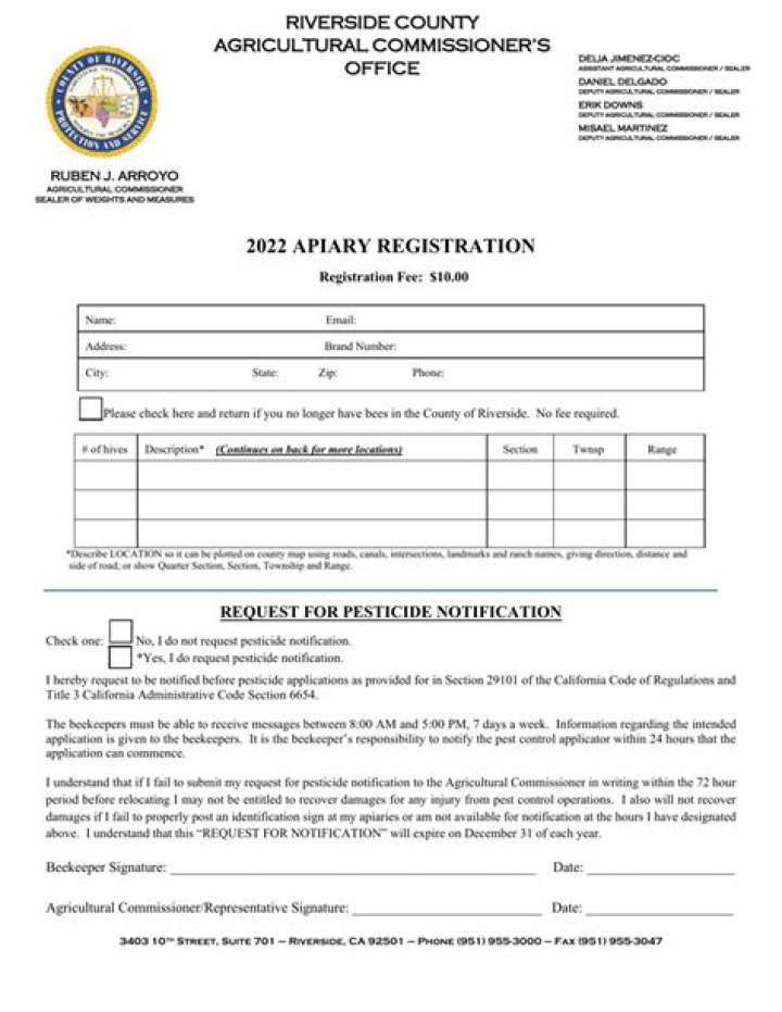 2022 Volusia County Apiary List PDF – Complete Beekeeper Resource