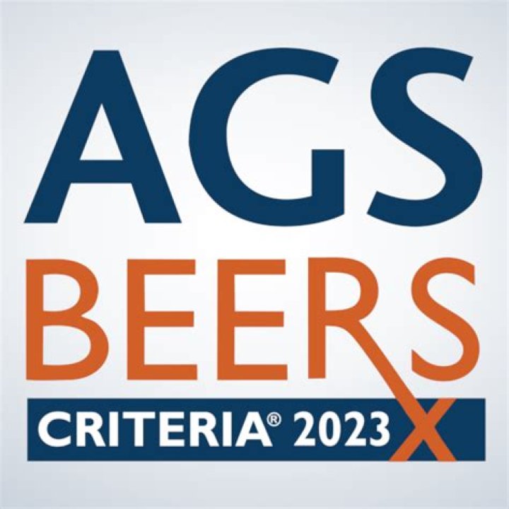 2023 AGS Beers Criteria List PDF: Complete 2023 Standards & Requirements