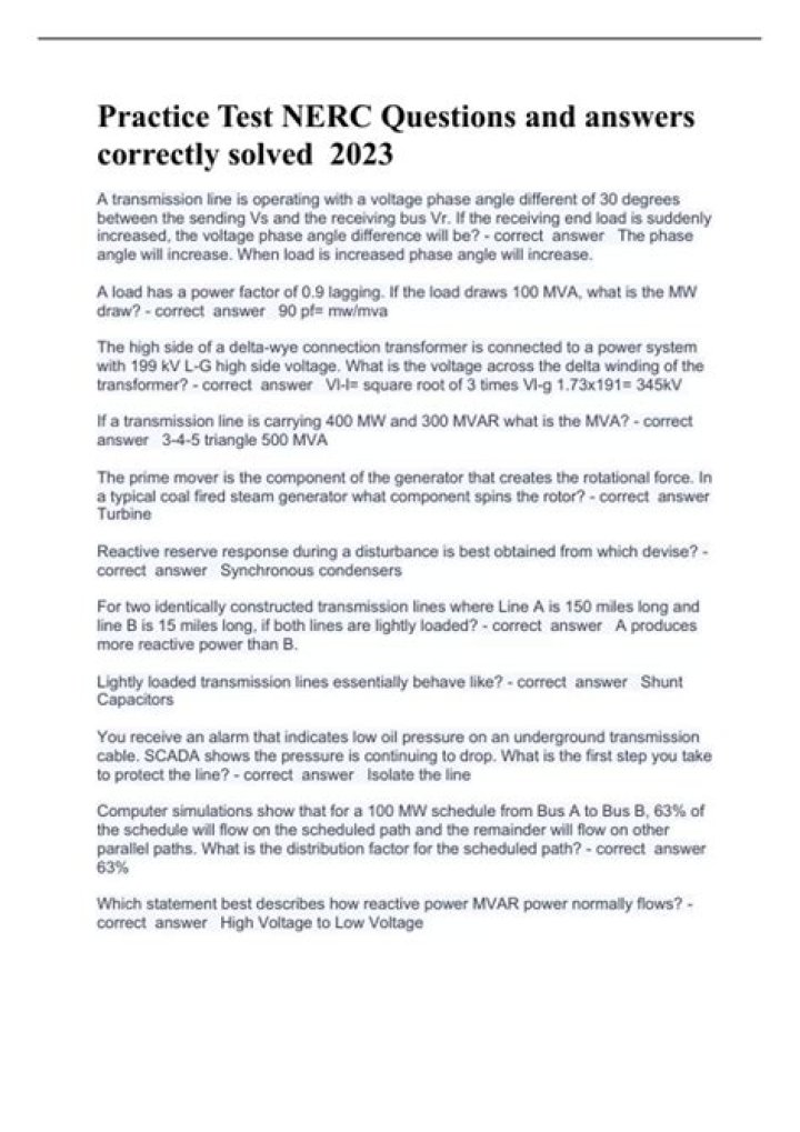 2023 NEC Questions & Answers PDF – Expert Prep Guide
