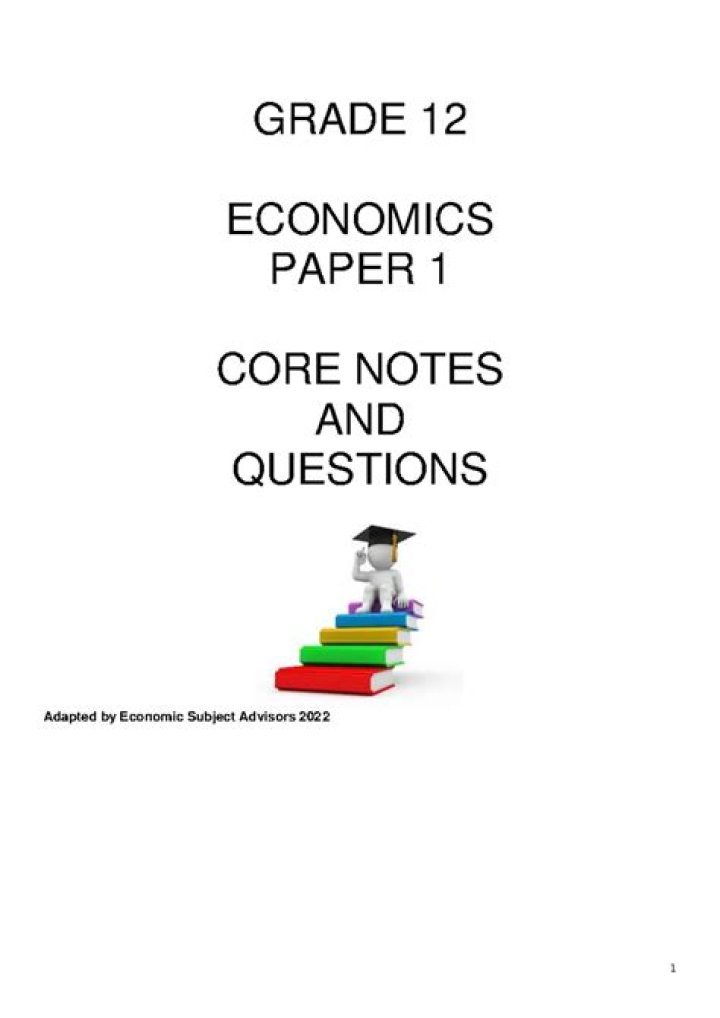 2023 Neco Economics Questions and Answers PDF – Full Study Guide