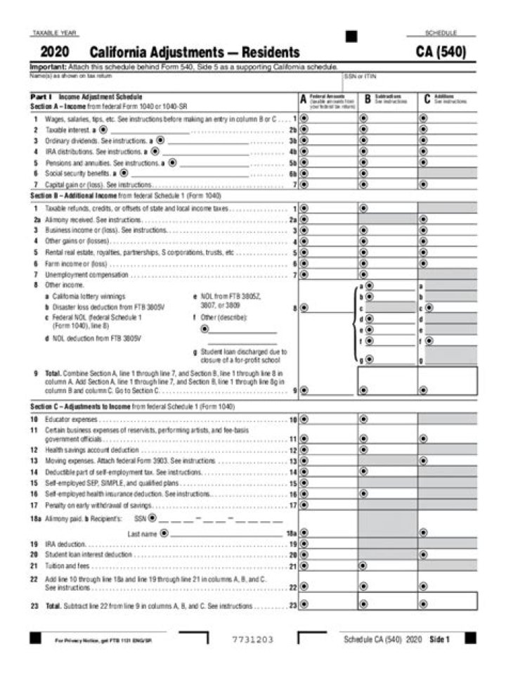 2024 California Estimated Tax Worksheet PDF for Accurate Filing