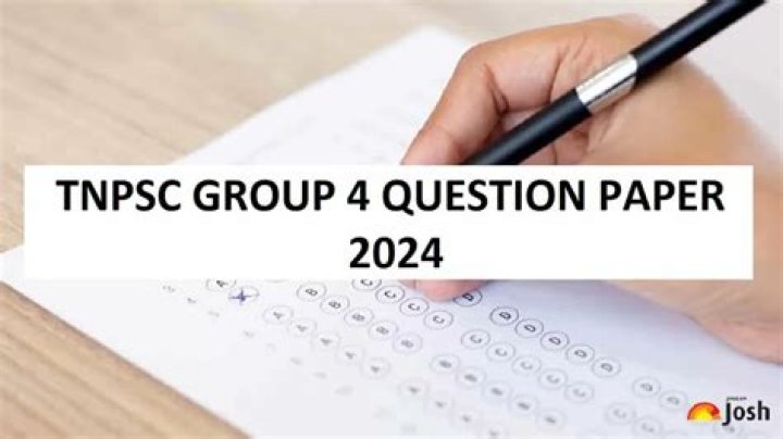 2024 Group 4 Question Paper PDF for Download