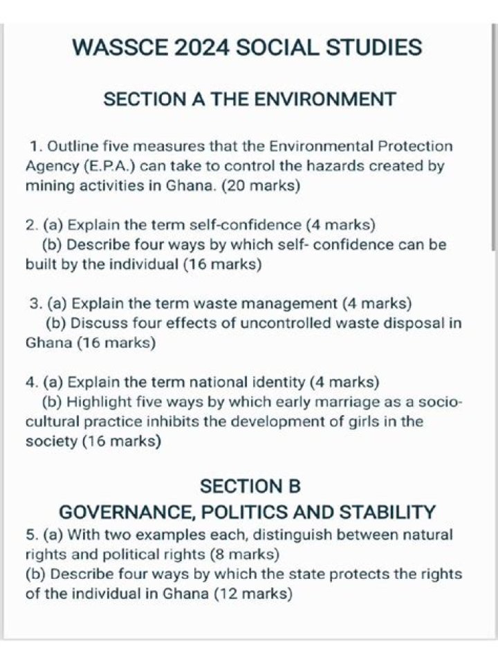 2024 Social Studies WASSE Case Questions PDF Download – Exam Prep