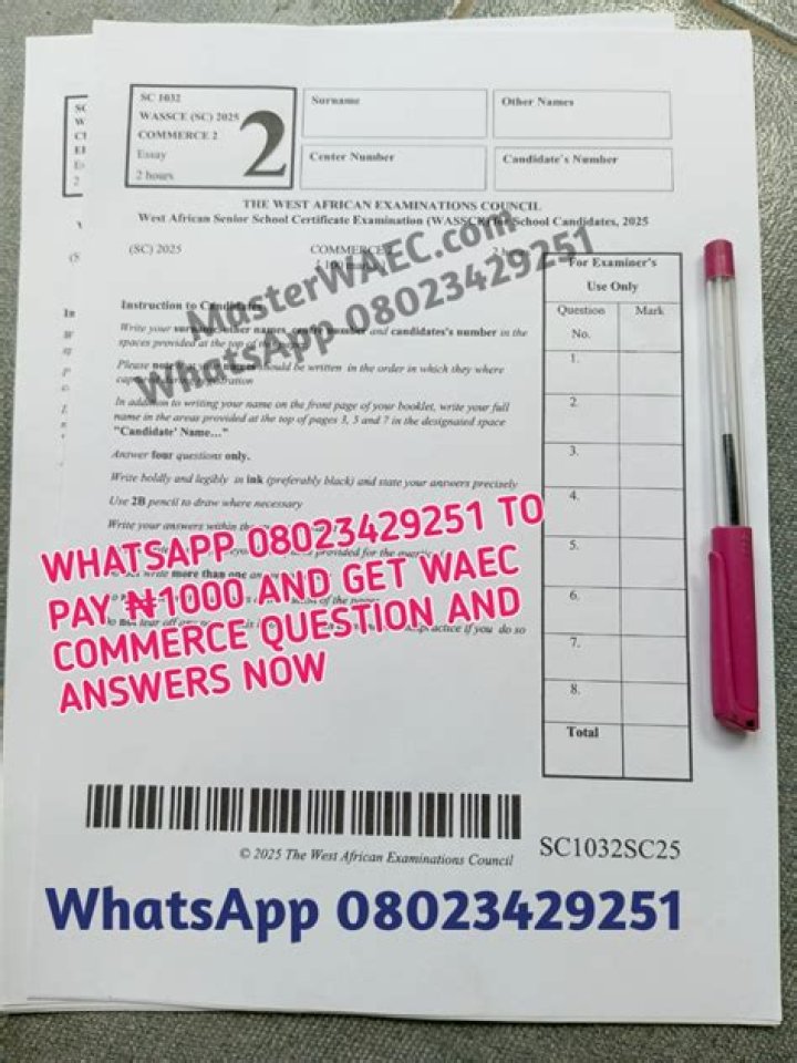 2024 WAEC Questions PDF Download for Free