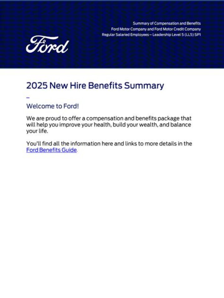 2025 Comp-L5 Salary Plan Benefits & Total Compensation Guide 2025