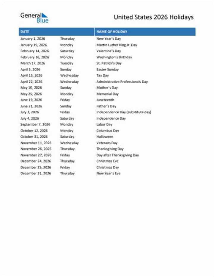 2026 Holiday List PDF: Complete Guide to Festive Celebrations