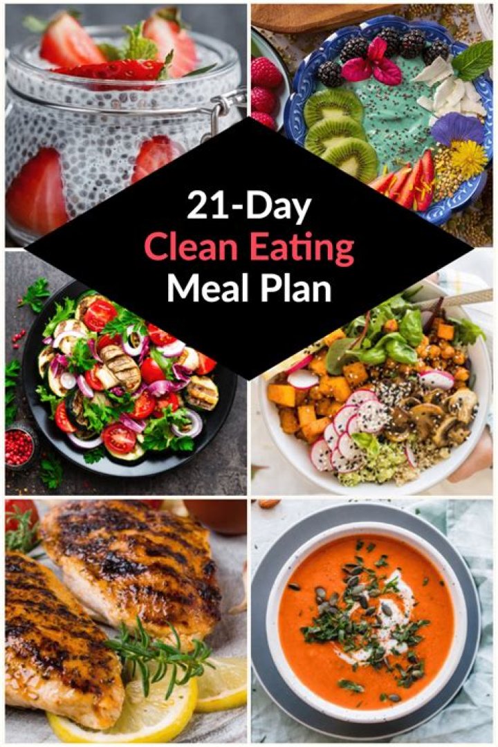 21-Day Clean Eating Meal Plan PDF for Weight Loss & Vitality