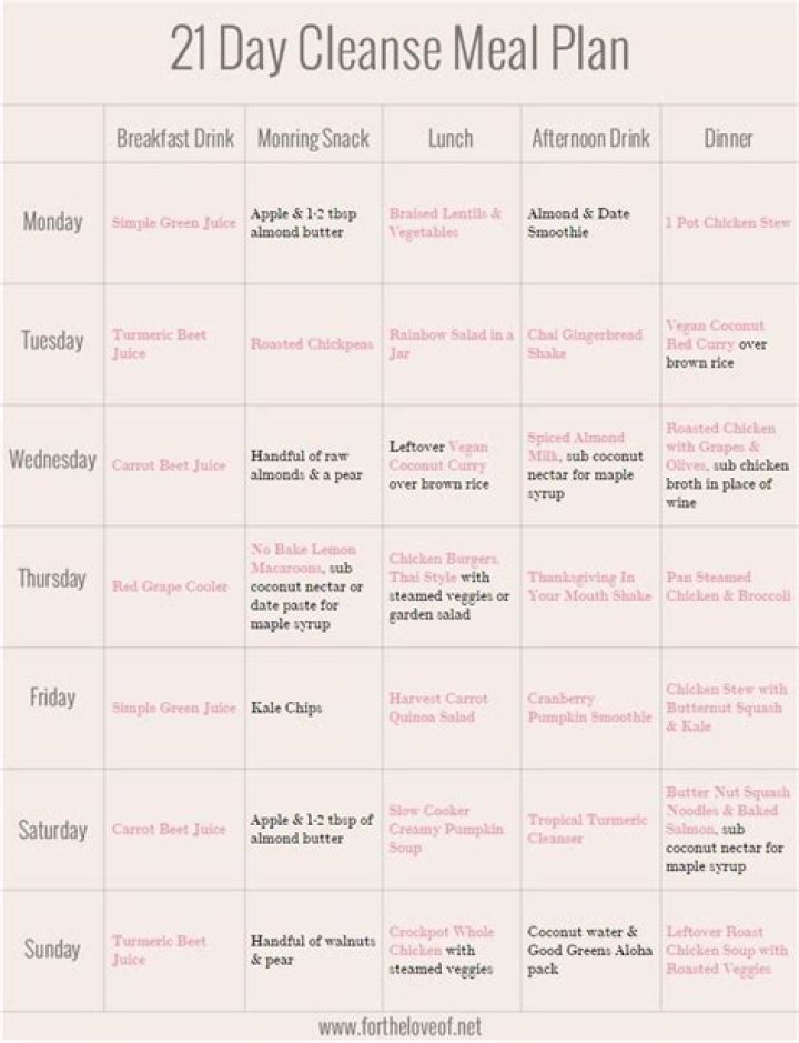 21-Day Detox Diet Plan PDF: Clear Your Body Naturally