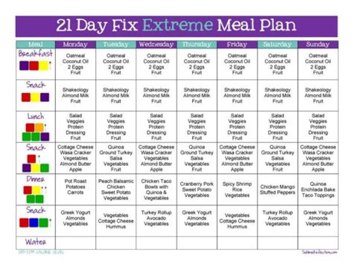 21-Day Extreme Meal Plan Fix PDF: Lose Weight Fast