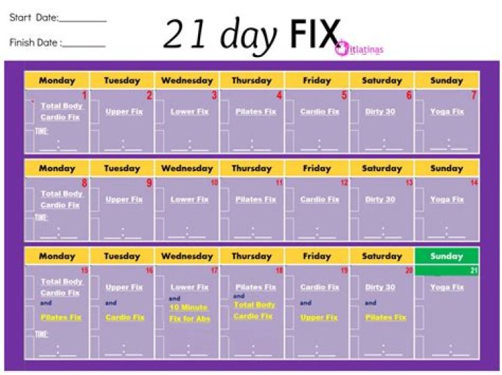 21-Day Fix List PDF: Quick Solutions for Common Problems