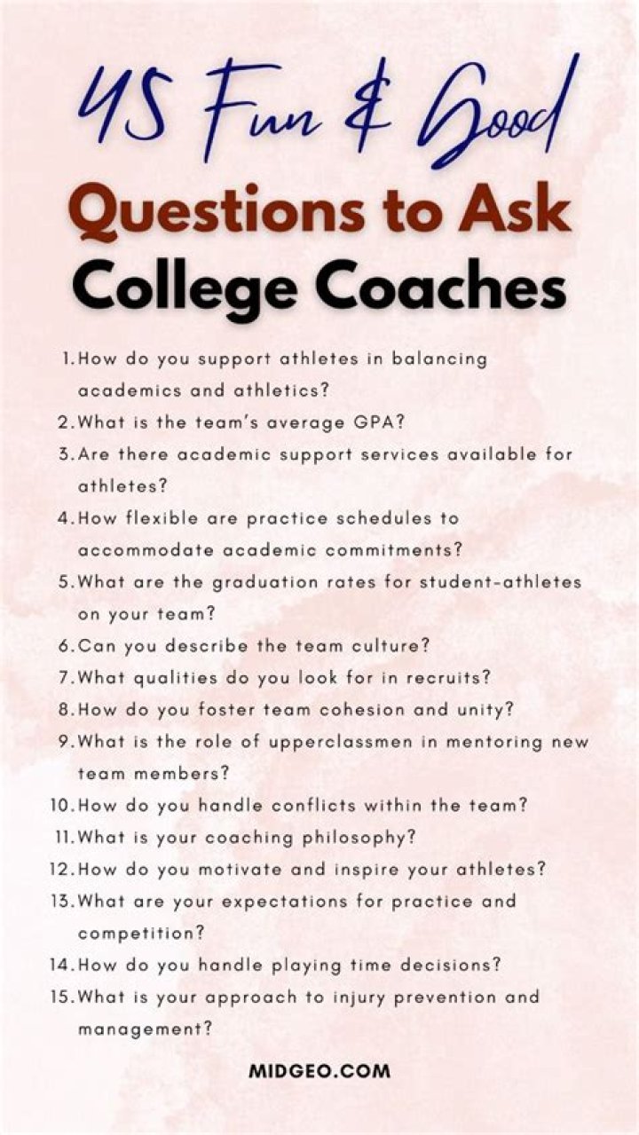 21 Questions to Ask Your College Coach: A Must-Have PDF Guide