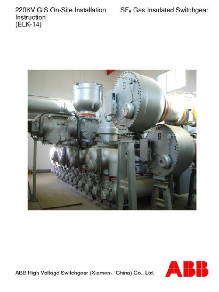 220 kV GIS Installation and Testing Procedure PDF – Expert Guide