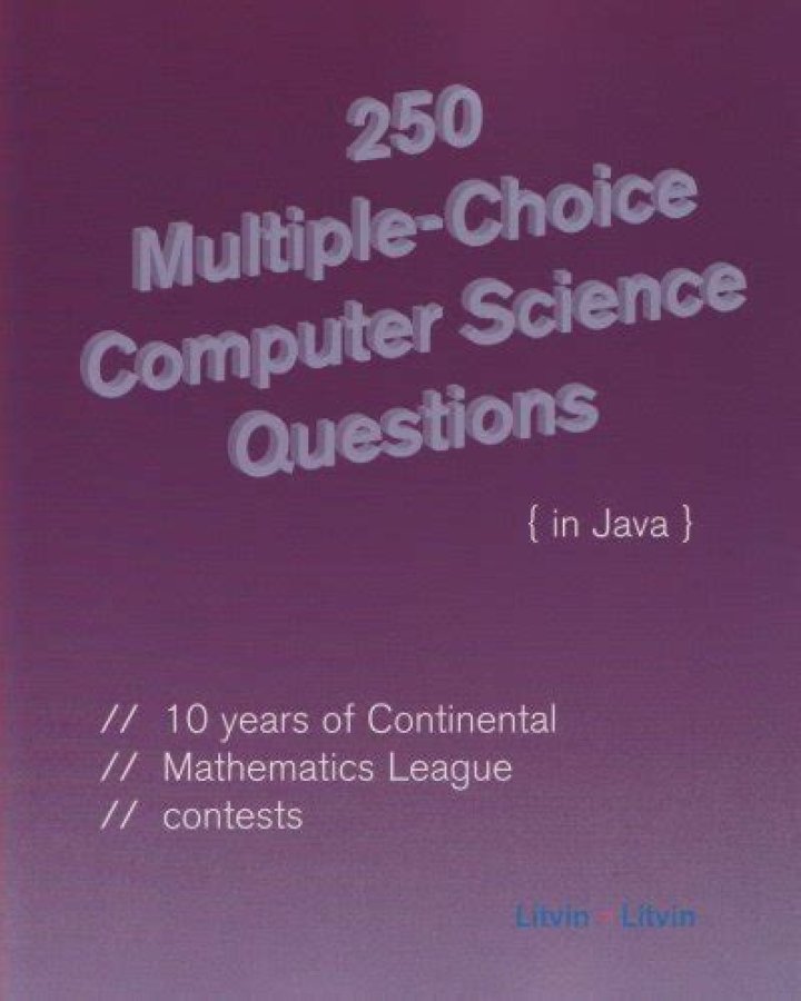 250 Multiple Choice Computer Science Questions in Java PDF for Practice