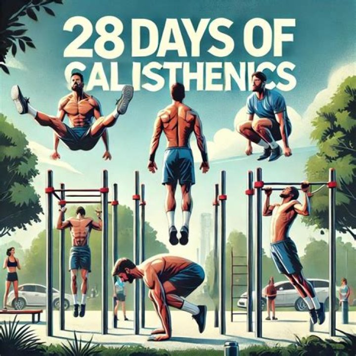 28-Day Calisthenics Workout Plan PDF for Men