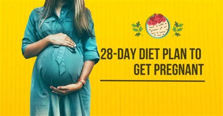 28-Day Diet Plan to Get Pregnant: PDF Guide for Conception Success
