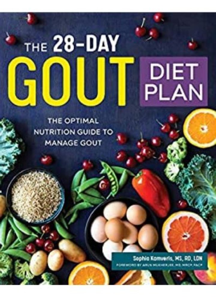 28-Day Gout Diet Plan PDF: Quick Relief & Long-Term Management