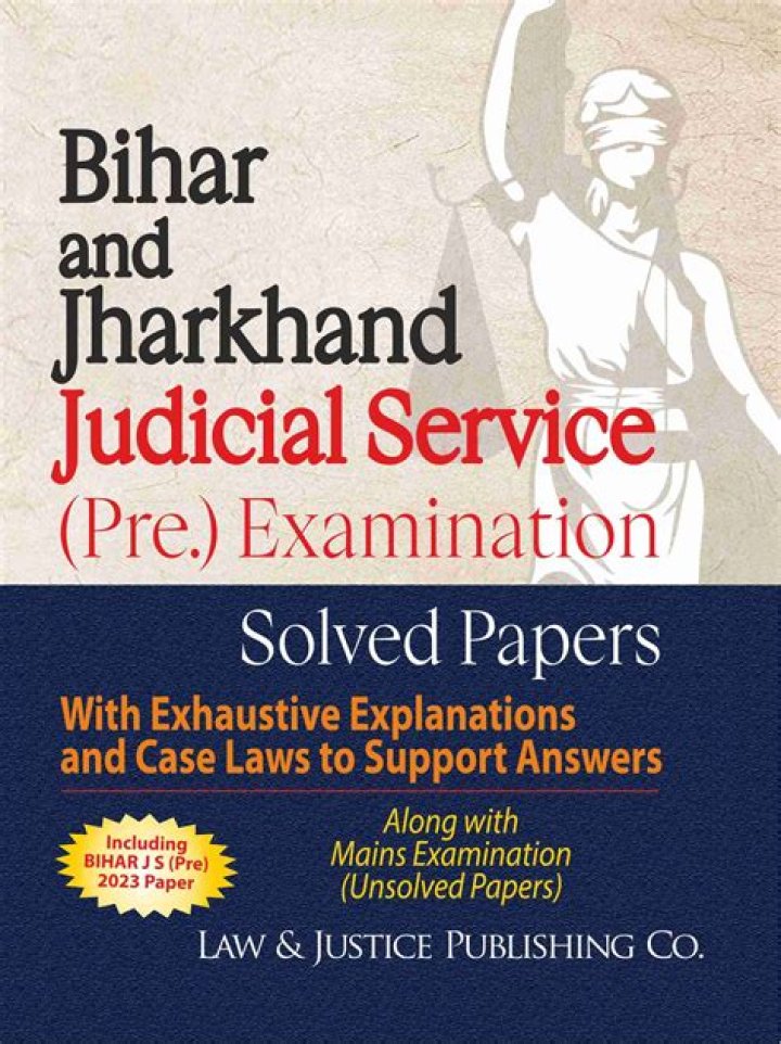 29th Bihar Judicial Service Preliminary Exam Question Paper PDF