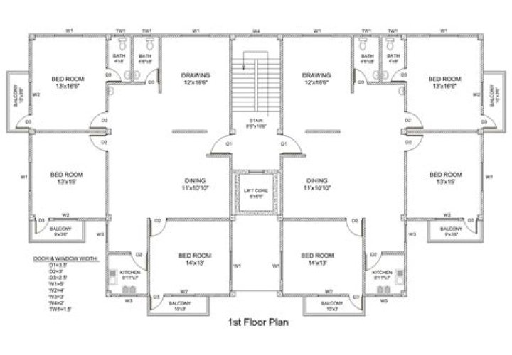 2D Floor Plan PDF for Easy Home Design & Planning