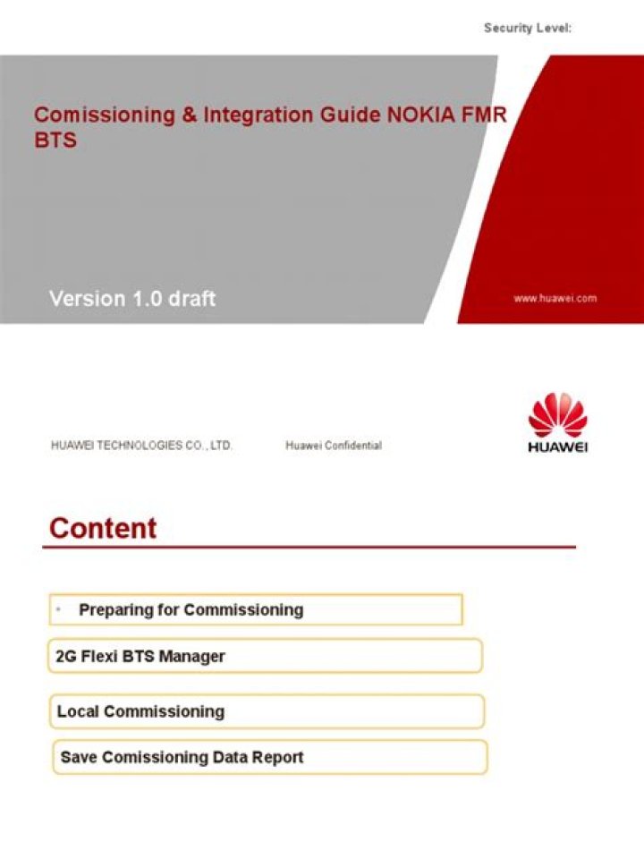 2G Flexi BTS Site Manager PDF – Efficient Network Control & Management