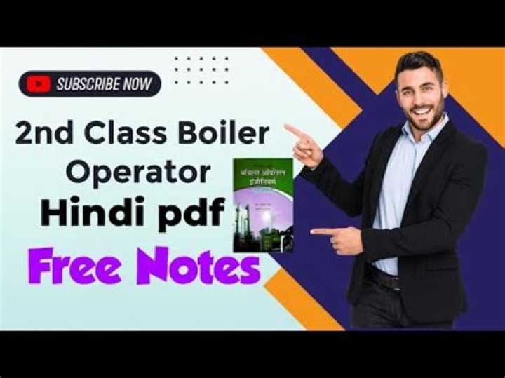 2nd Class Boiler Operator Question and Answer PDF: Expert Guide