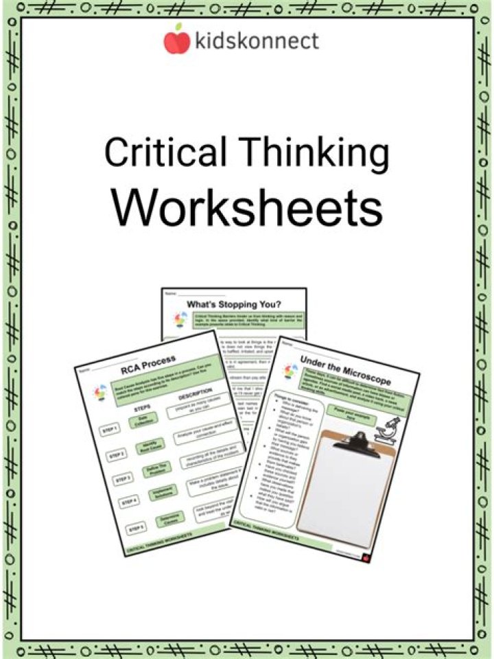 Free 2nd Grade Critical Thinking Worksheets PDF – Instant Download