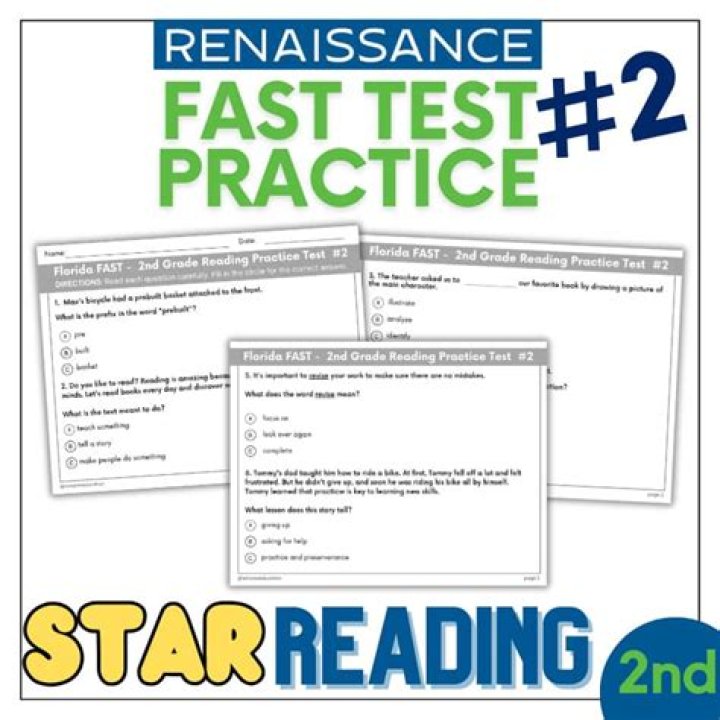 2nd Grade Fast Test Practice PDF – Instant Download