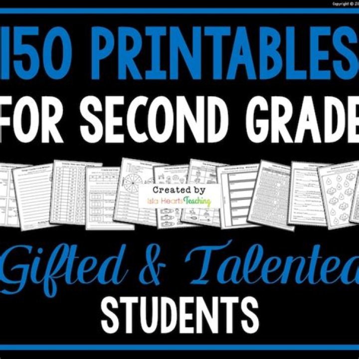 2nd Grade Gifted & Talented Practice Test PDF for Quick Assessment