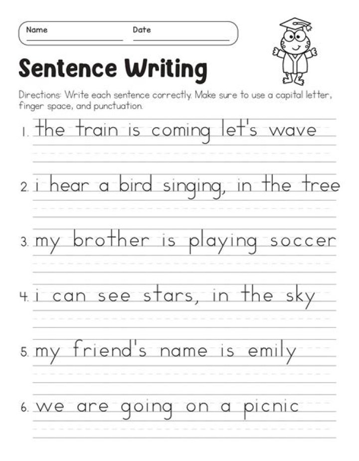 2nd Grade Handwriting Practice Worksheets PDF for Free Download