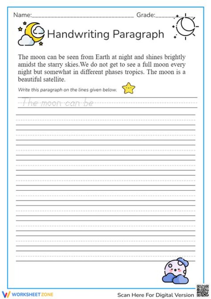 Free 2nd Grade Handwriting Worksheets PDF for Easy Practice