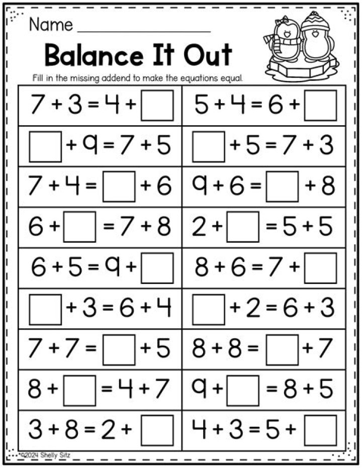 Free 2nd Grade Maths Worksheets PDF for Instant Download