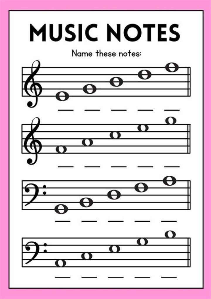 2nd Grade Music Worksheets PDF – Printable Music Activities