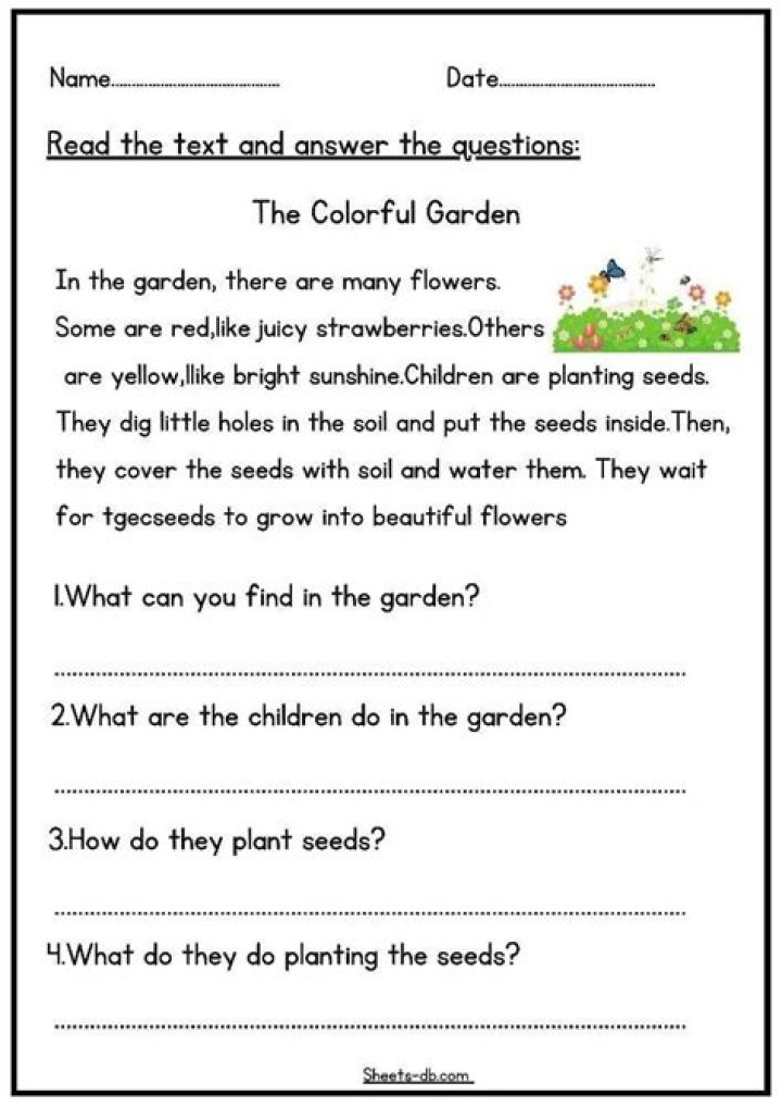 2nd Grade Reading Comprehension Test PDF: Instant Download