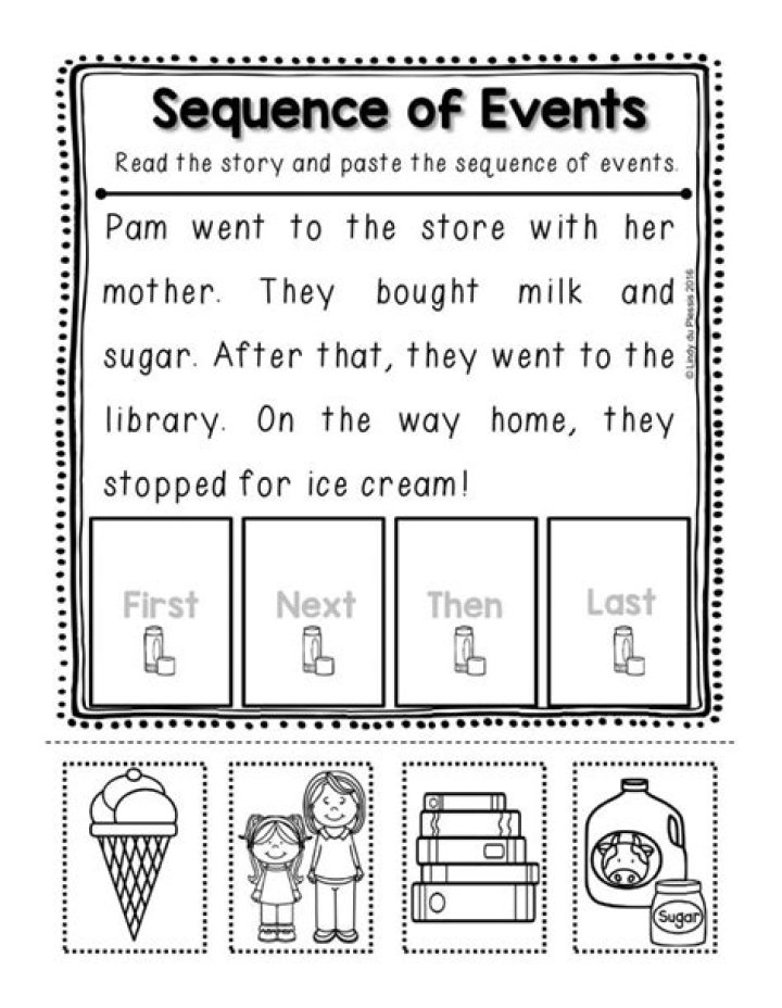 Free 2nd Grade Sequencing Worksheets PDF for Download