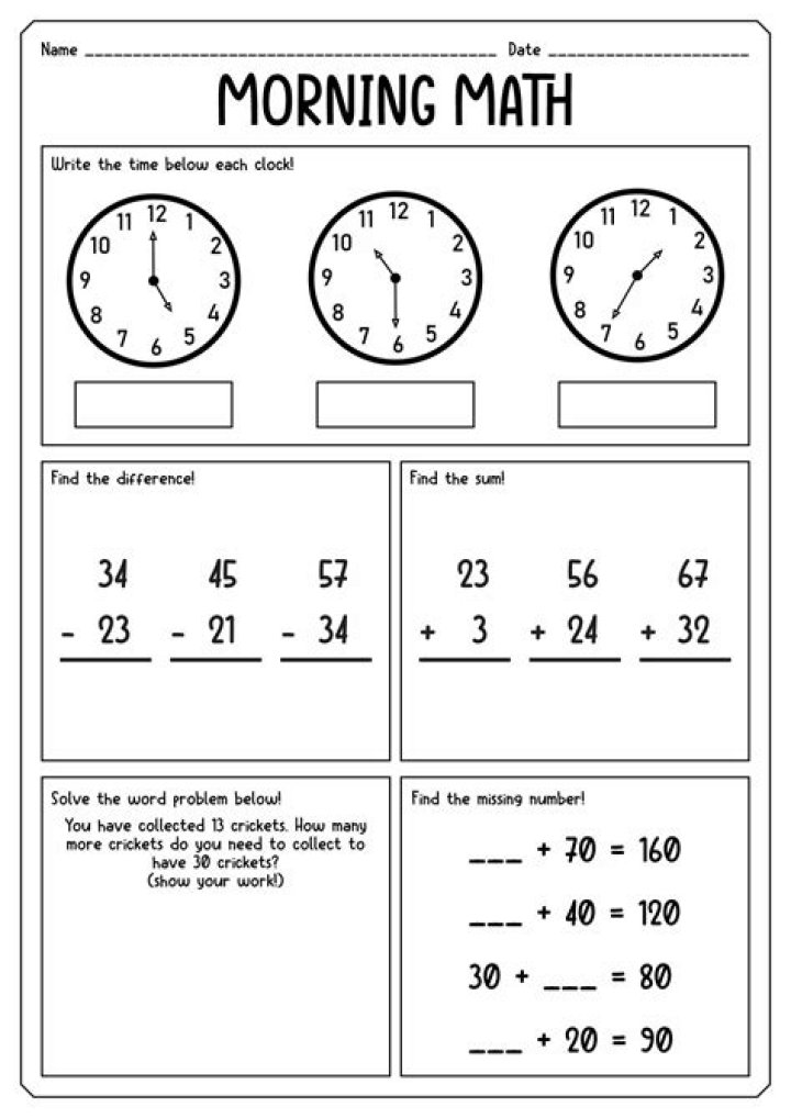 Free 2nd Grade Worksheets PDF: Print & Practice Today