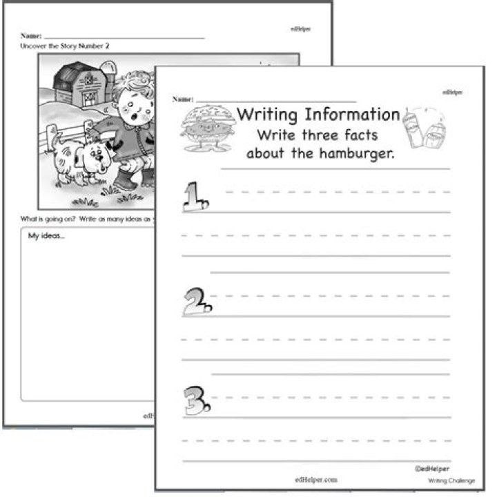 Free 2nd Grade Writing Worksheets PDF – Instant Download