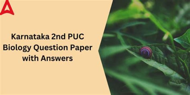 2nd PUC Biology Important Questions with Answers PDF for Exams